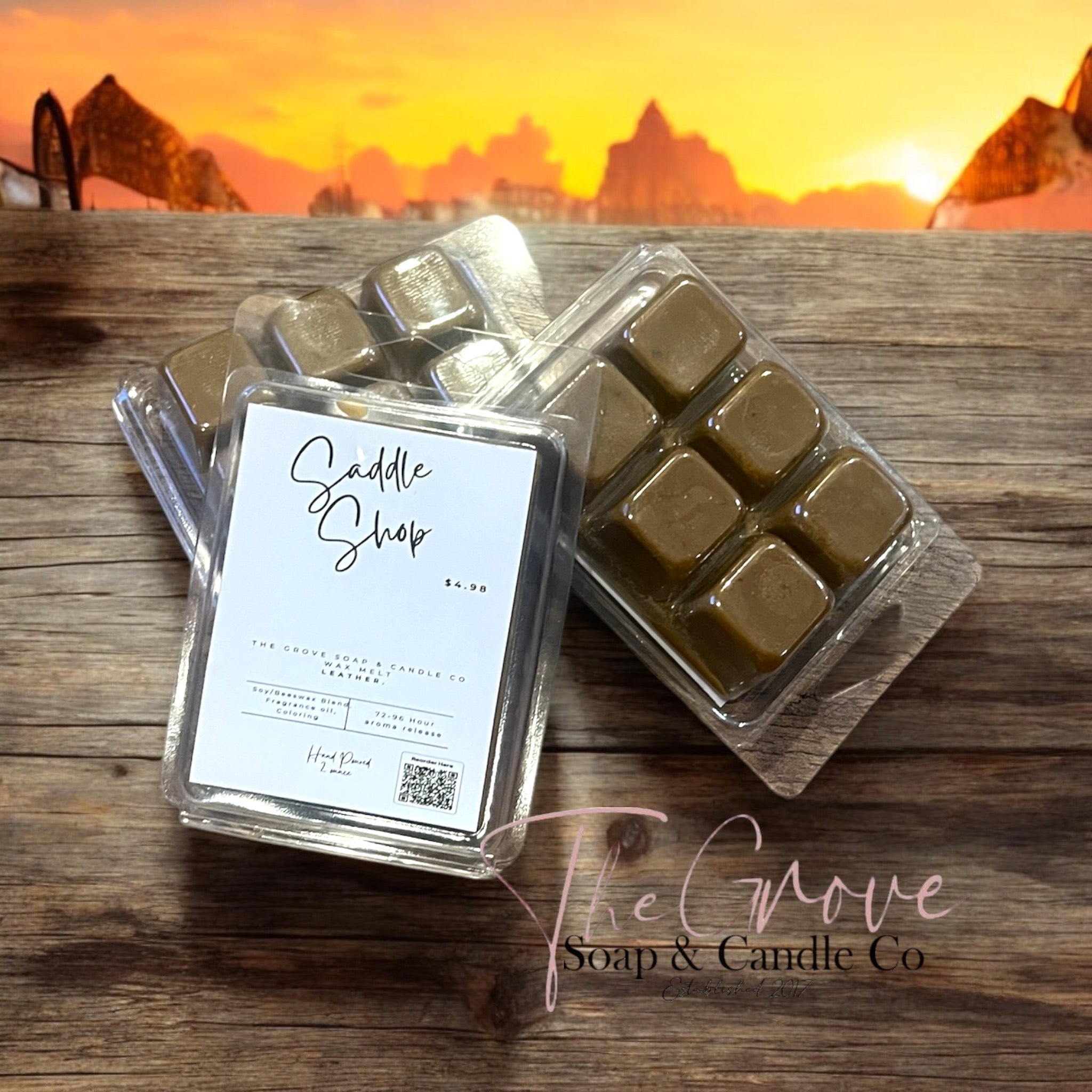Wax Melt-Soy and Beeswax hand poured home fragrance