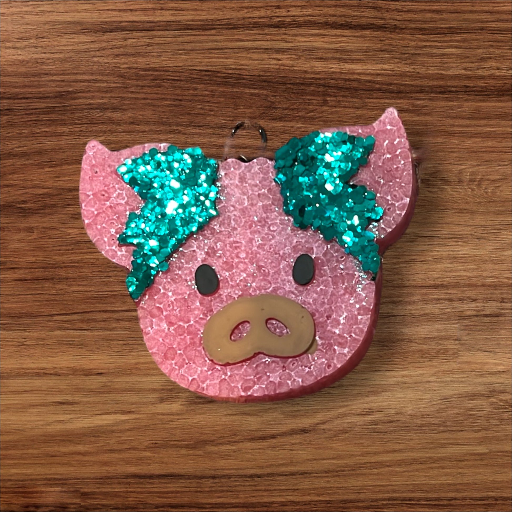 Portia the pig car freshie