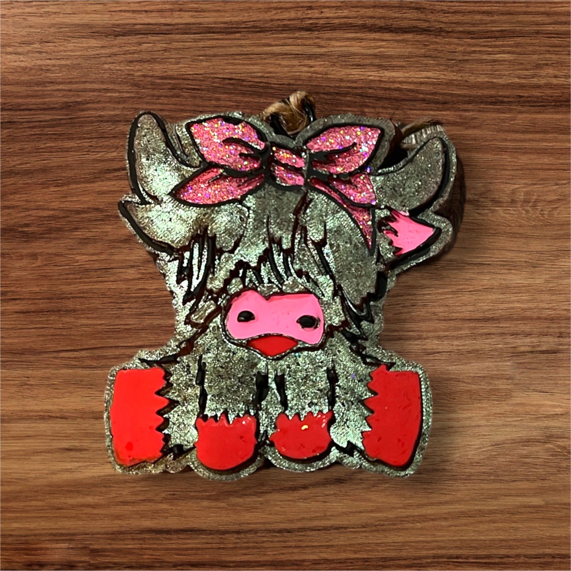 Helen the Highland Car Freshie