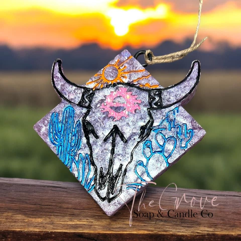 Navajo Scented Car Freshies-Western aroma bead decor