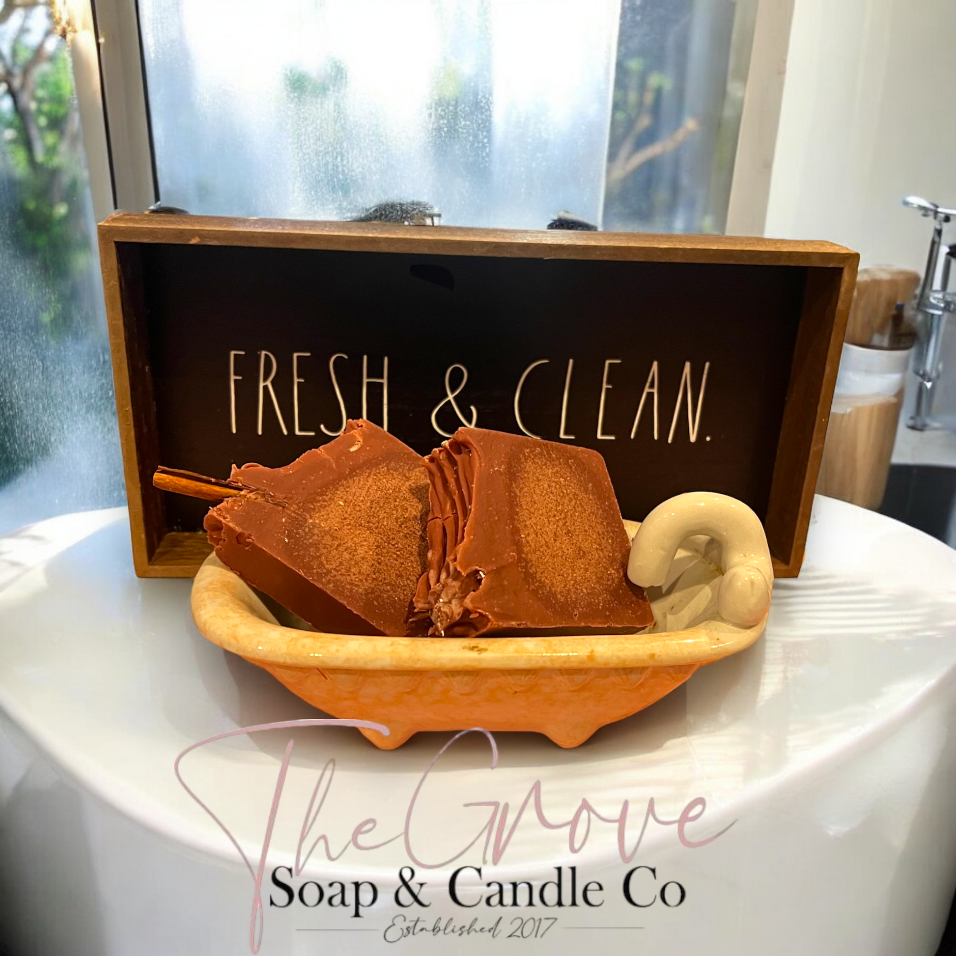 🍎🥧 Apple Pumpkin Pie Goat Milk Soap