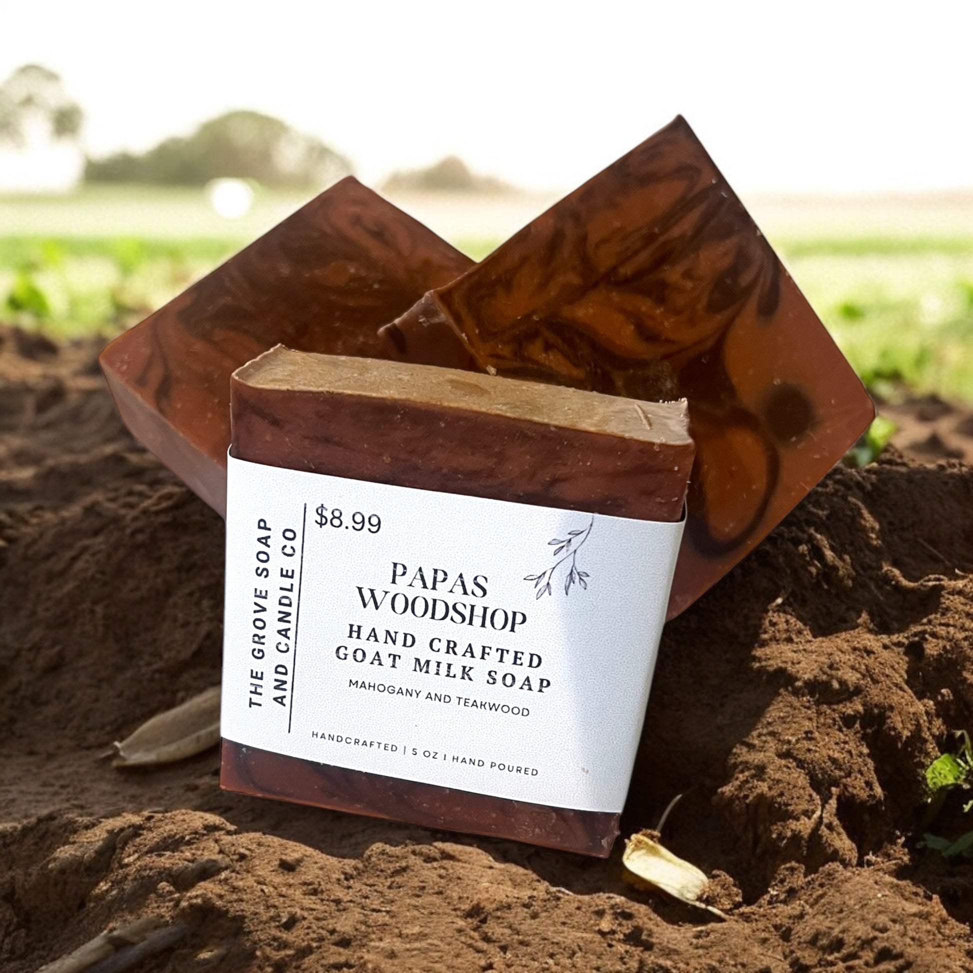 Papas Woodshop Goat Milk soap