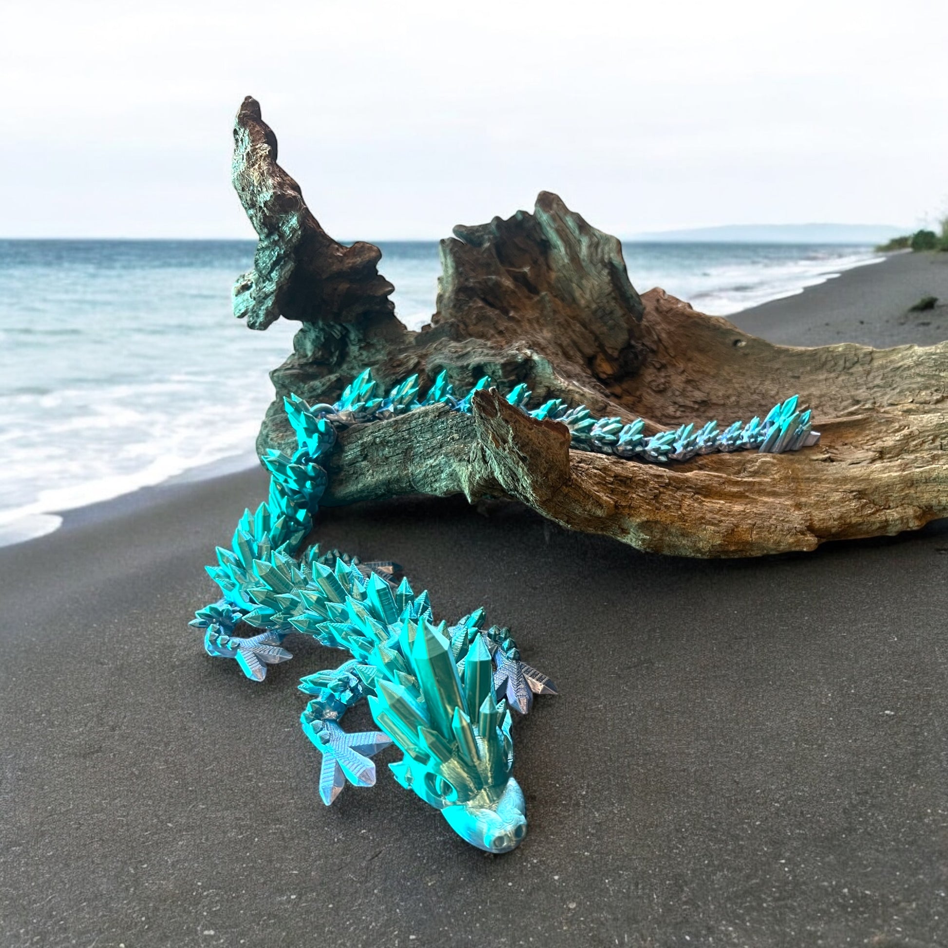 Crystal Dragon 3D Print