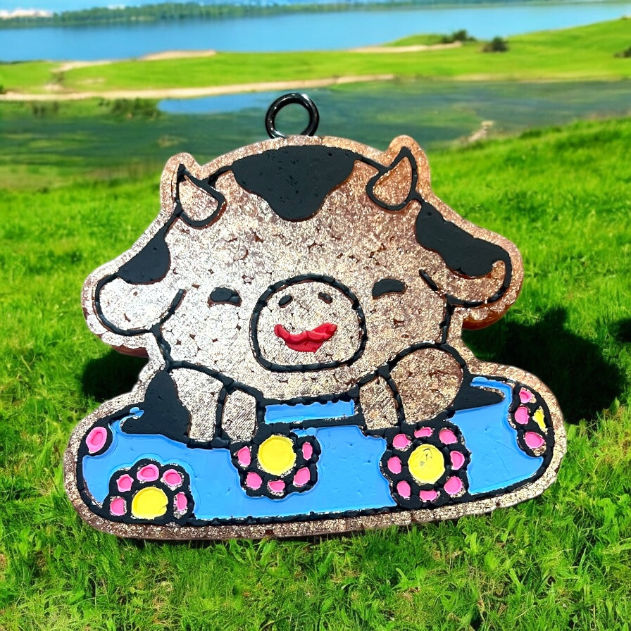 Floats the River Car Freshie