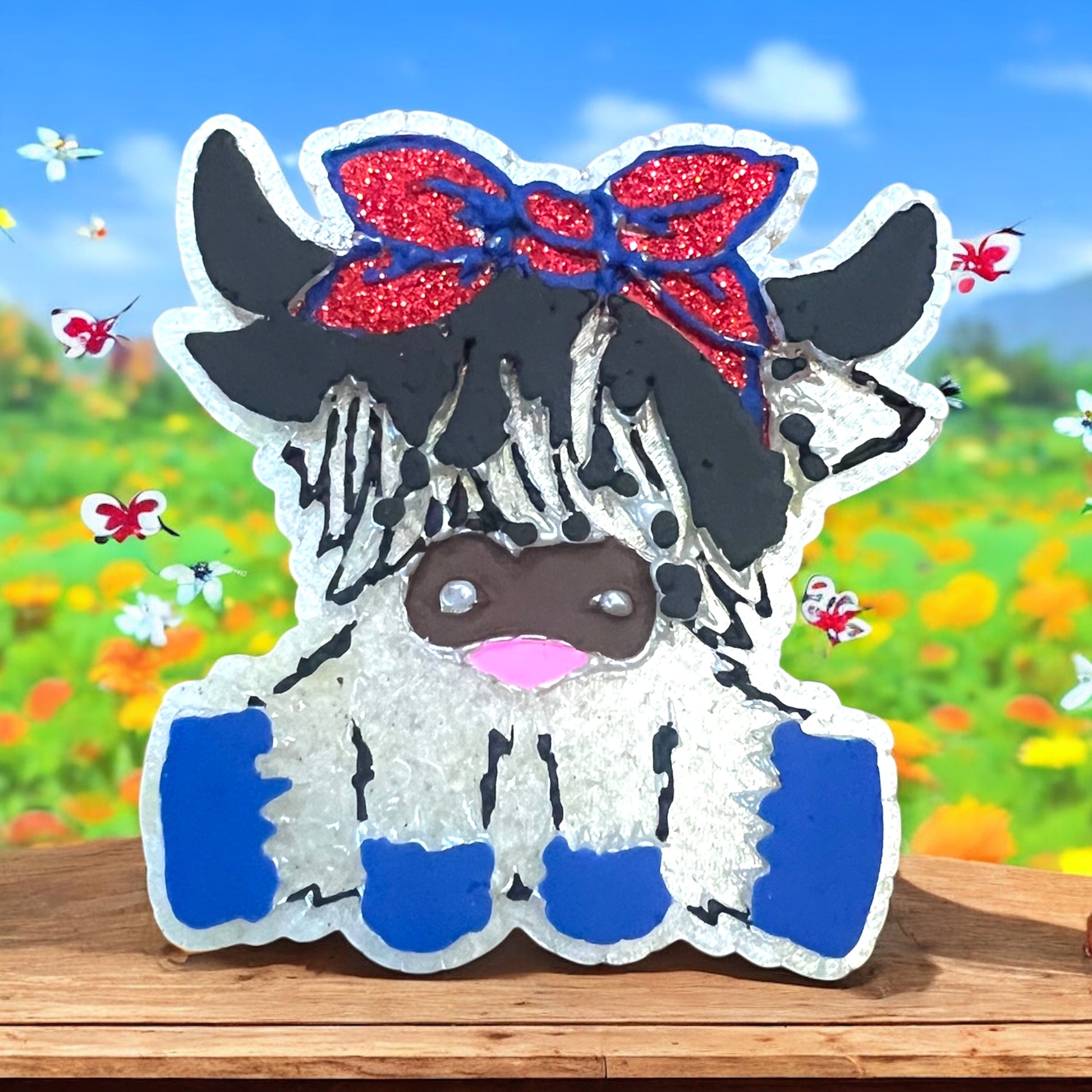 Helen the Highland Car Freshie