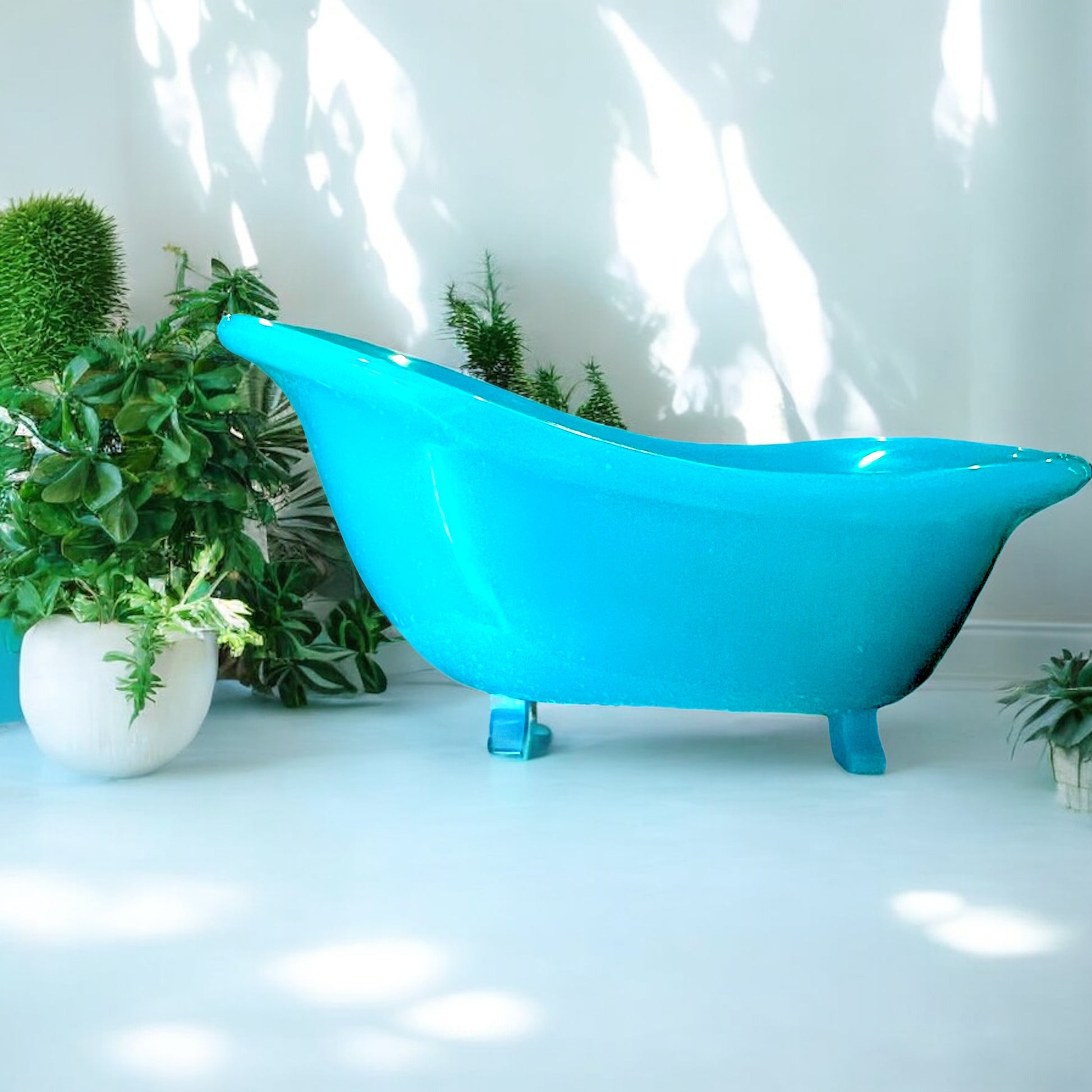 Resin Old Fashion Bathtub Soap Holder