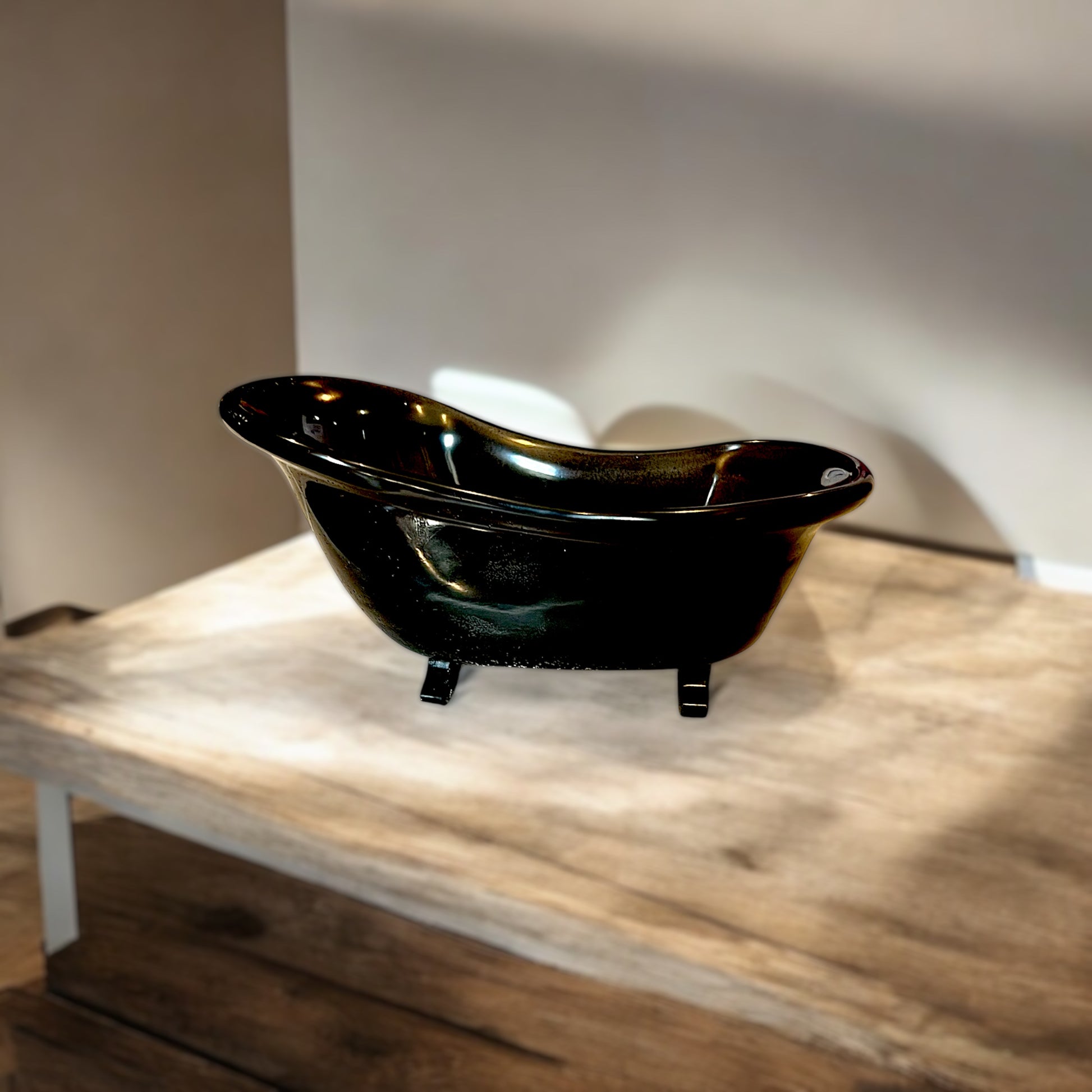 Resin Old Fashion Bathtub Soap Holder