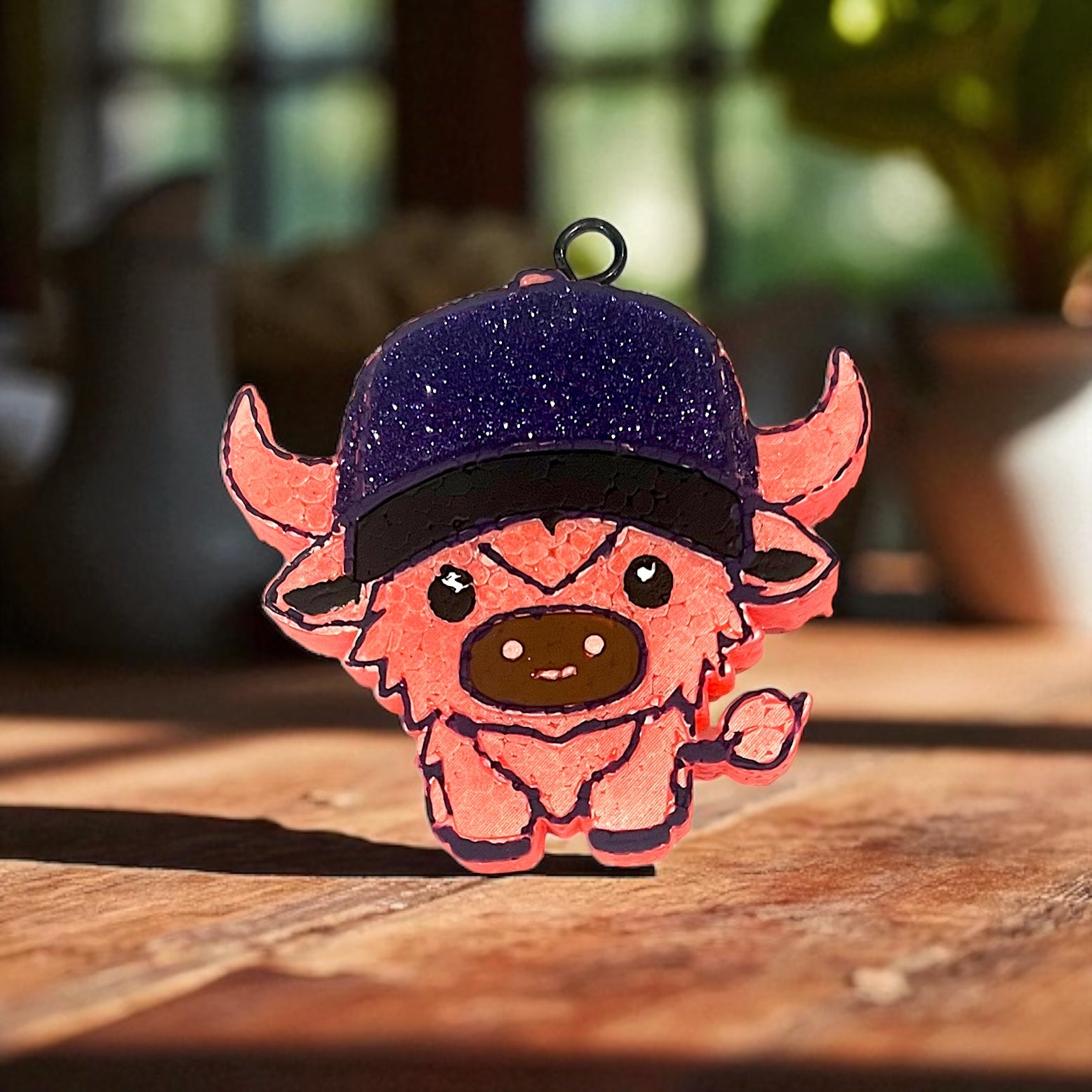 The Trucker Car Freshie-Glittered vehicle scented aroma beads