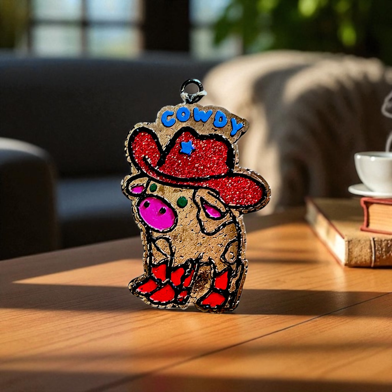 Howdy Cowdy Car Freshie