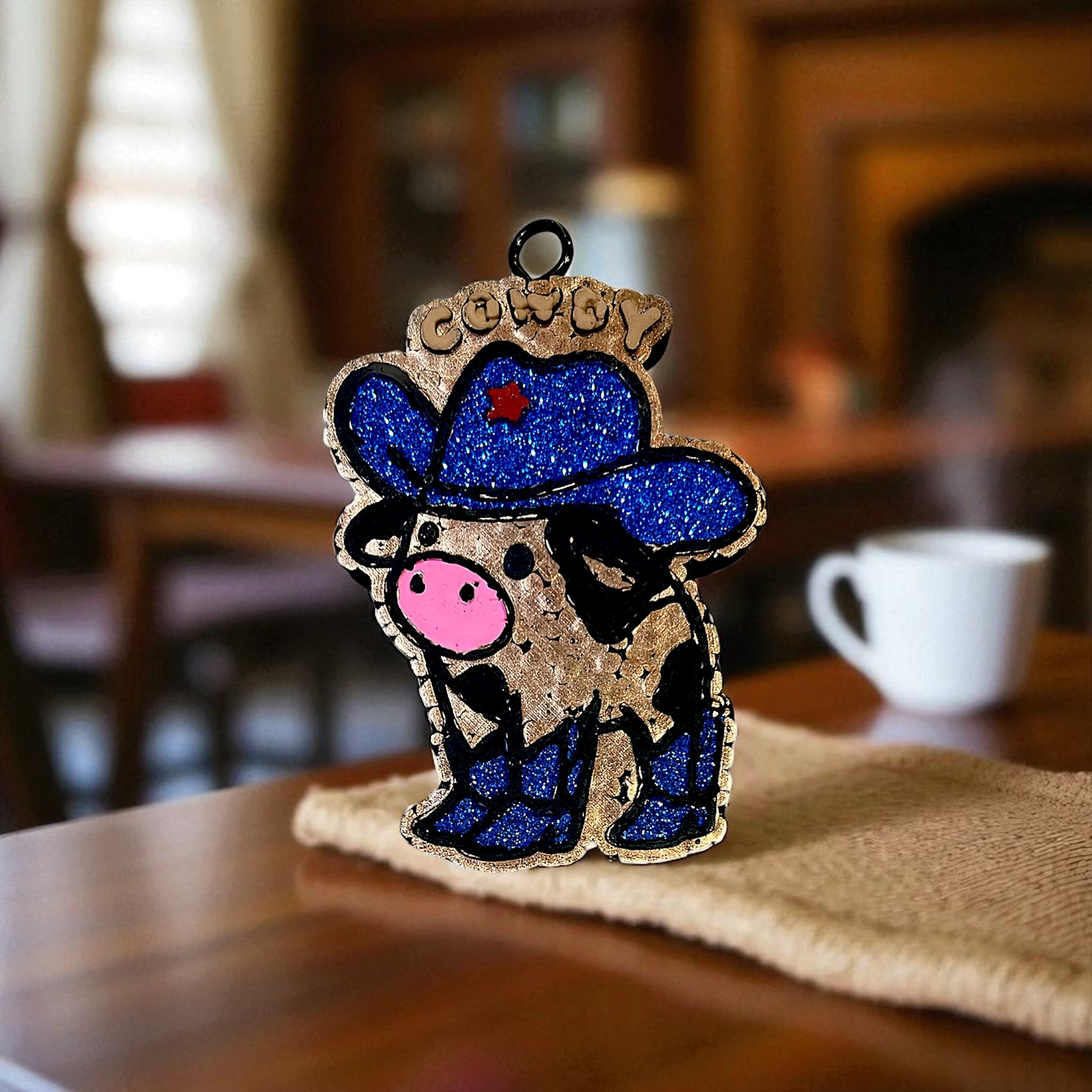 Howdy Cowdy Car Freshie