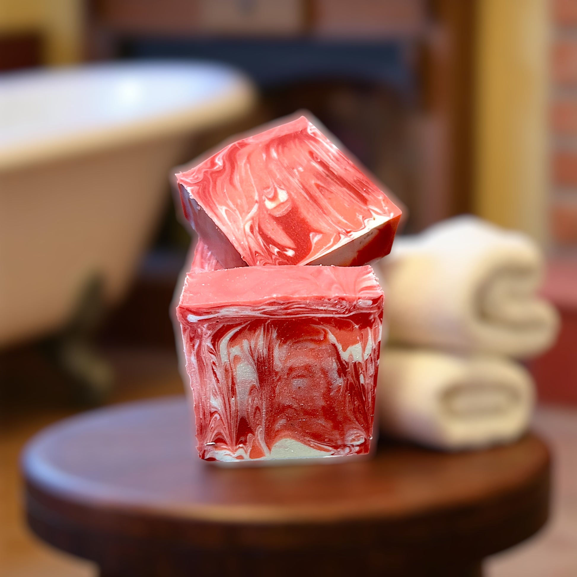 Hibiscus Sunset Goat Milk Soap