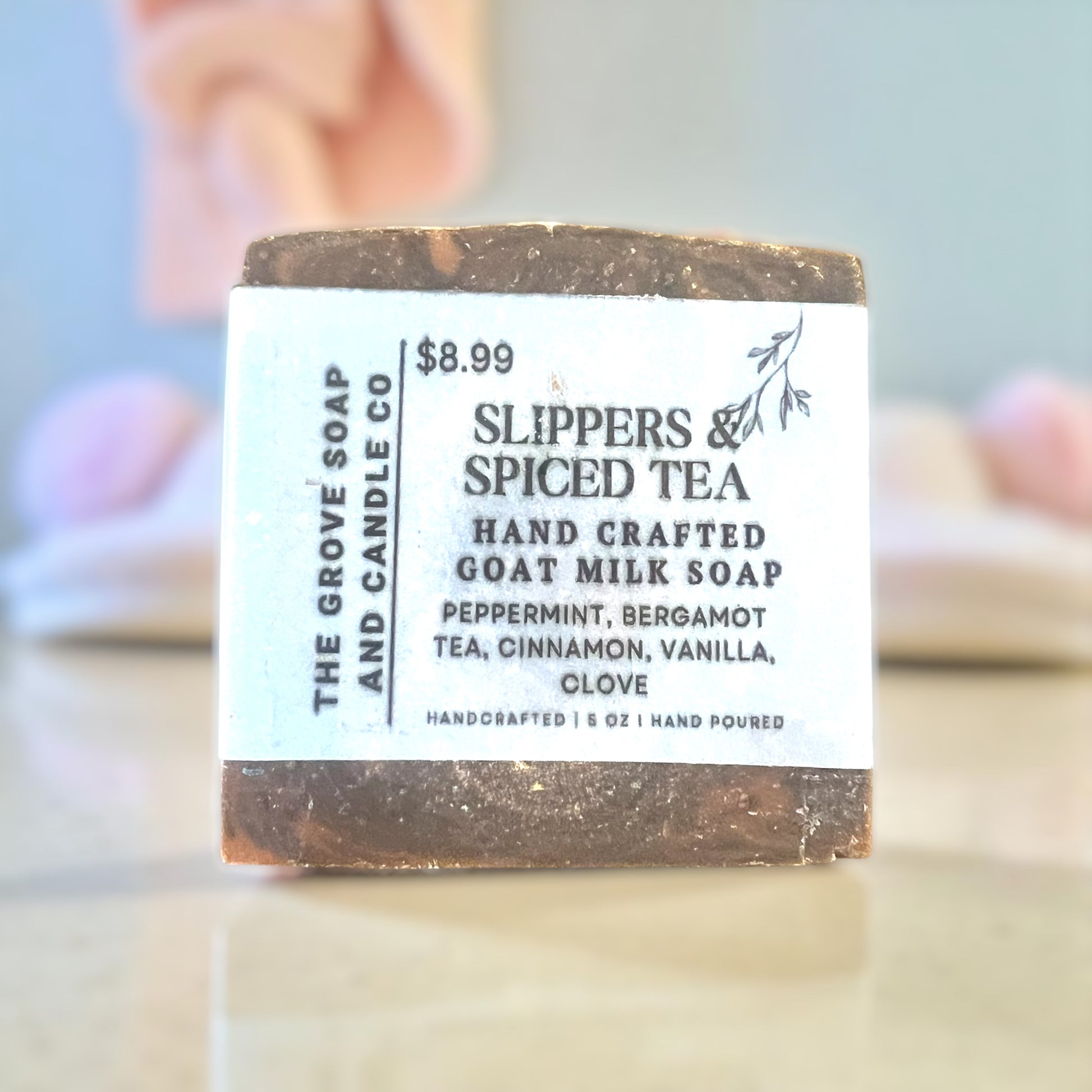 Slippers & Spiced Tea Goat Milk Soap