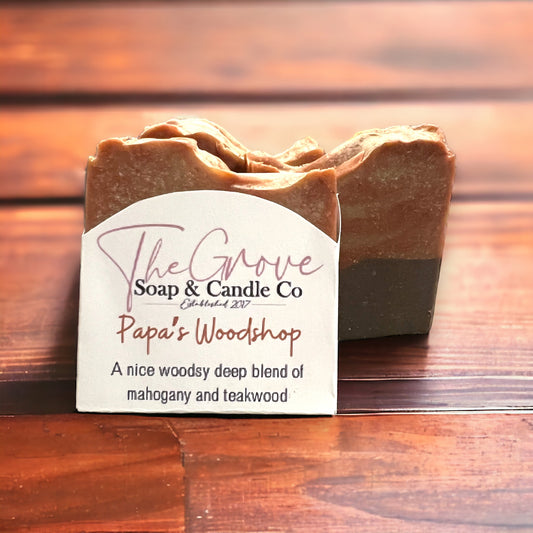 Papas Woodshop Goat Milk soap