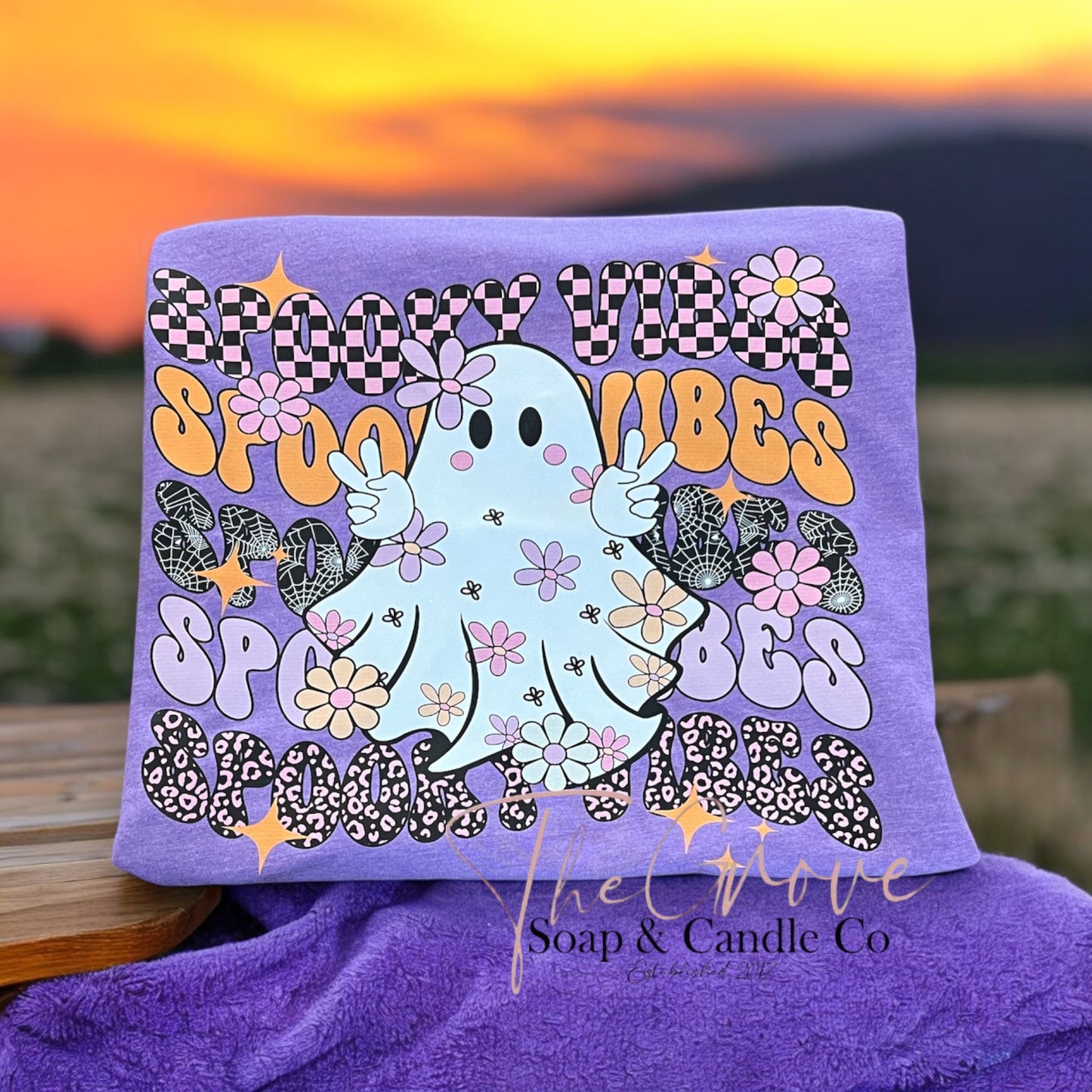 Spooky Vibes Halloween Tshirt