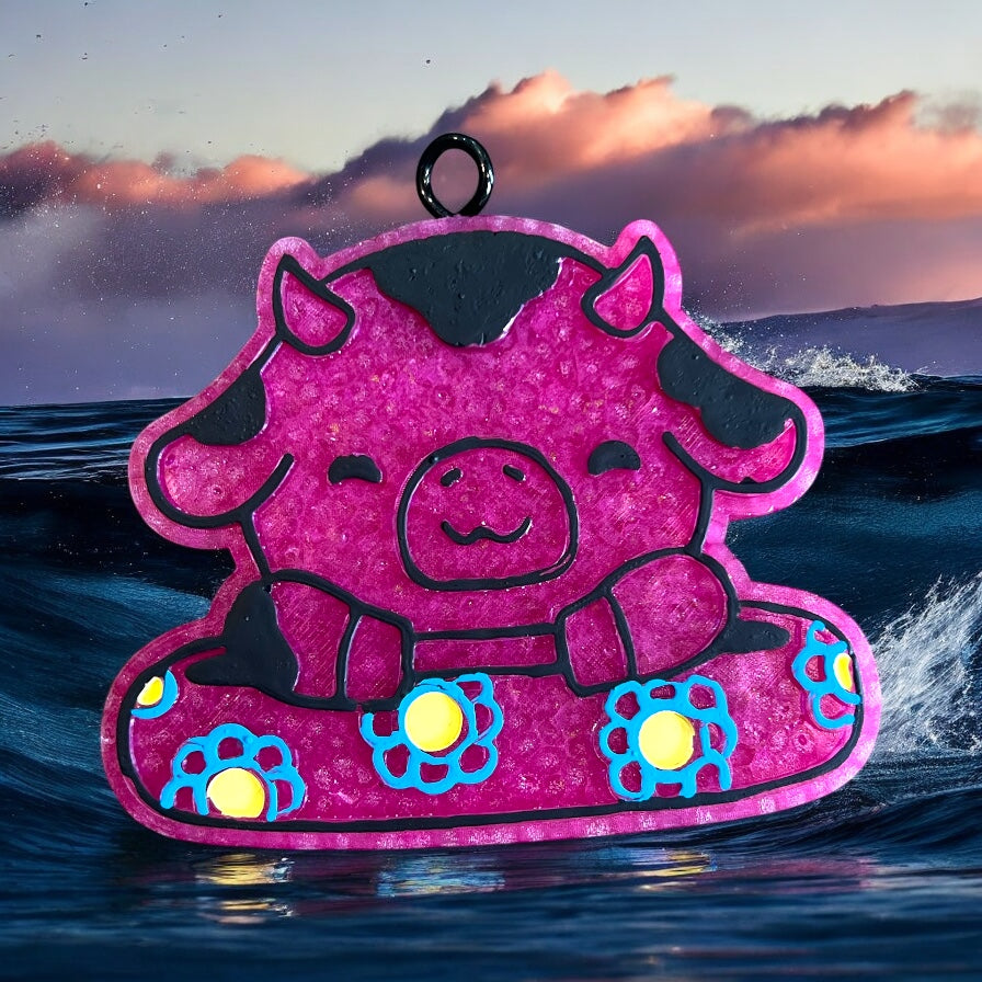 Floats the River Car Freshie