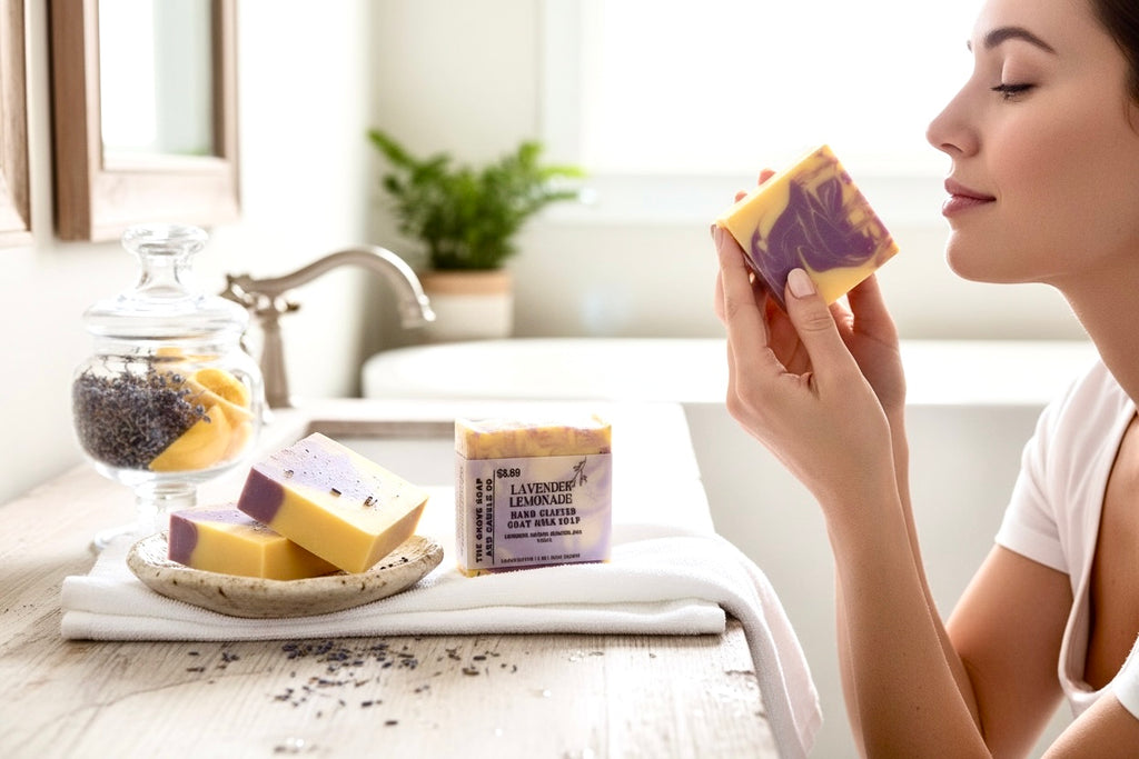 Lavender Lemonade Goat Milk Soap
