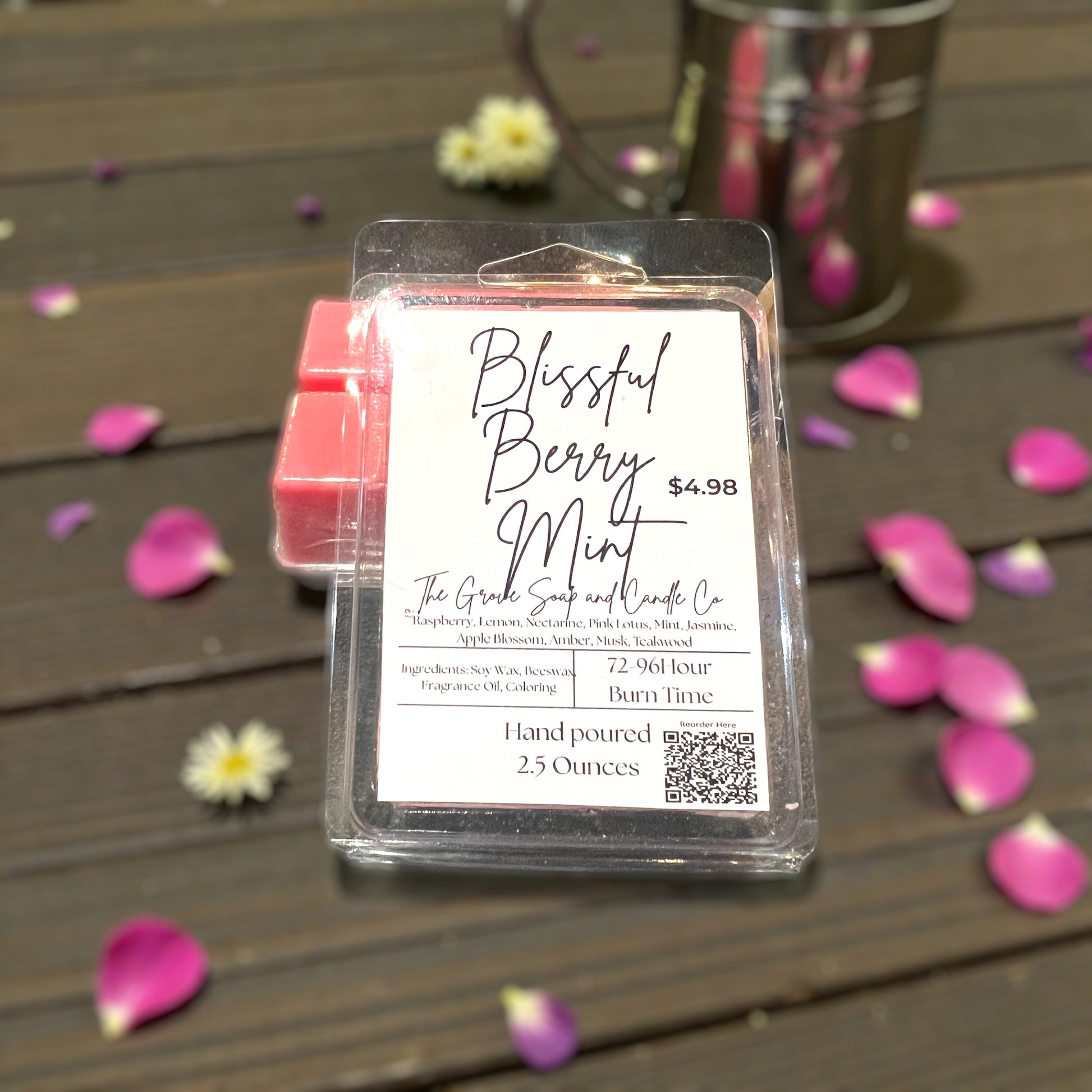 Blissful Berry Mint Wax Melt