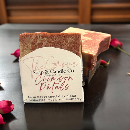 Crimson Petals Goat Milk Soap