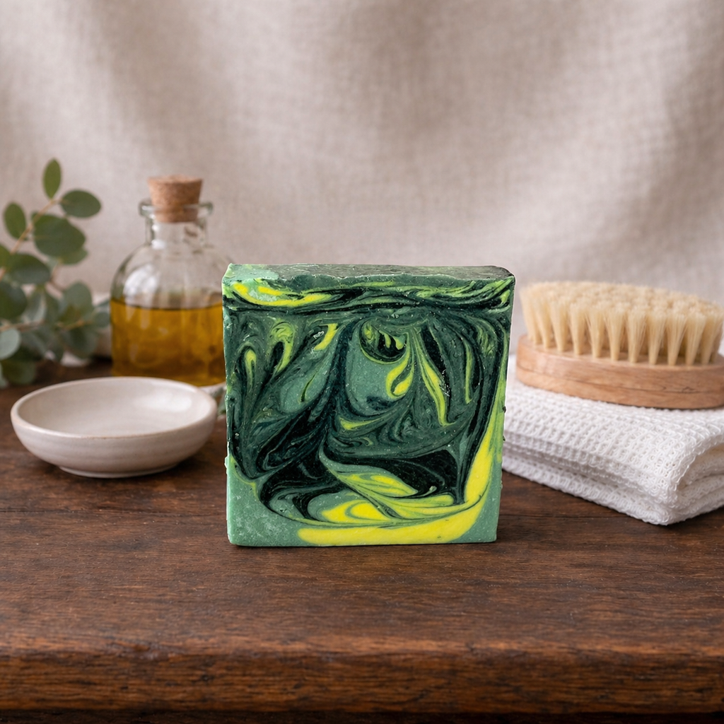 Yuzu Haze Goat Milk Soap - Artisan Handcrafted Bar Soap for Nourishing Skin