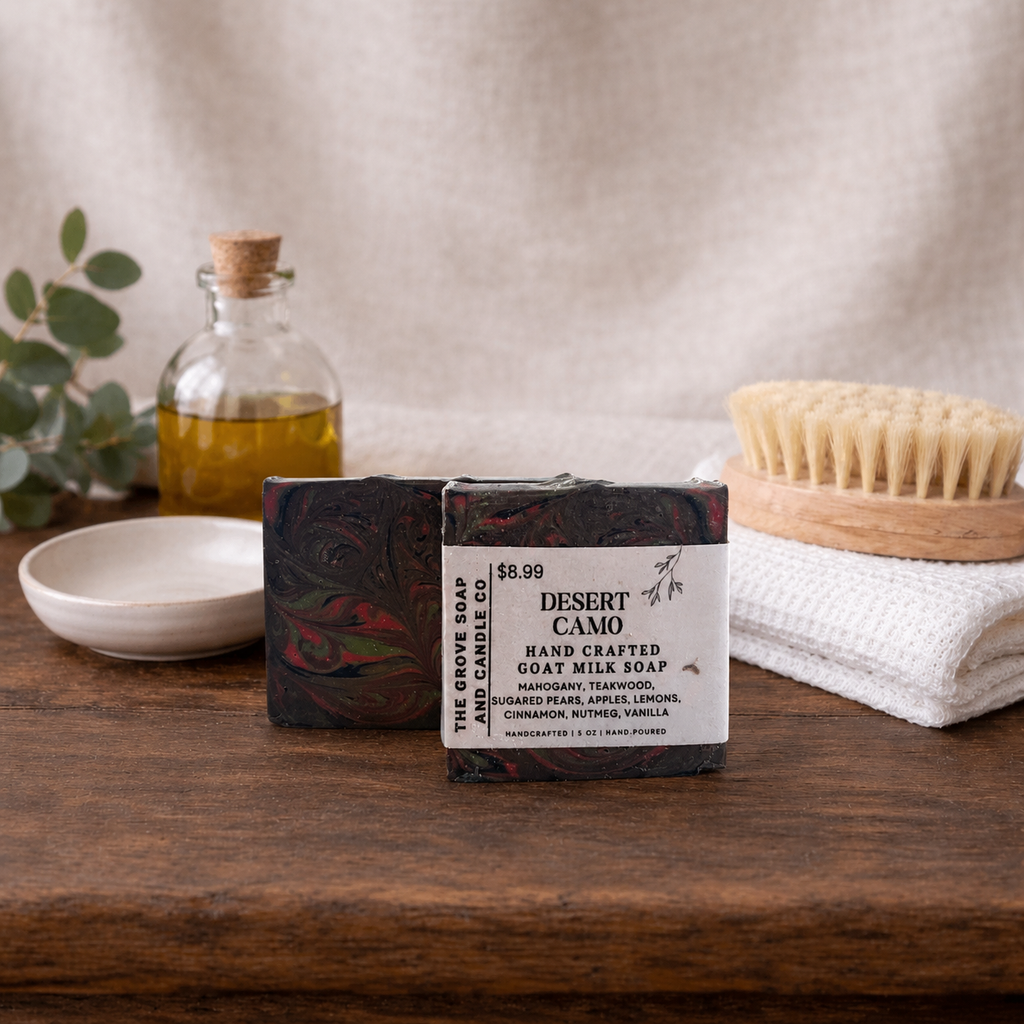 Desert Camo Luxury Goat Milk Soap