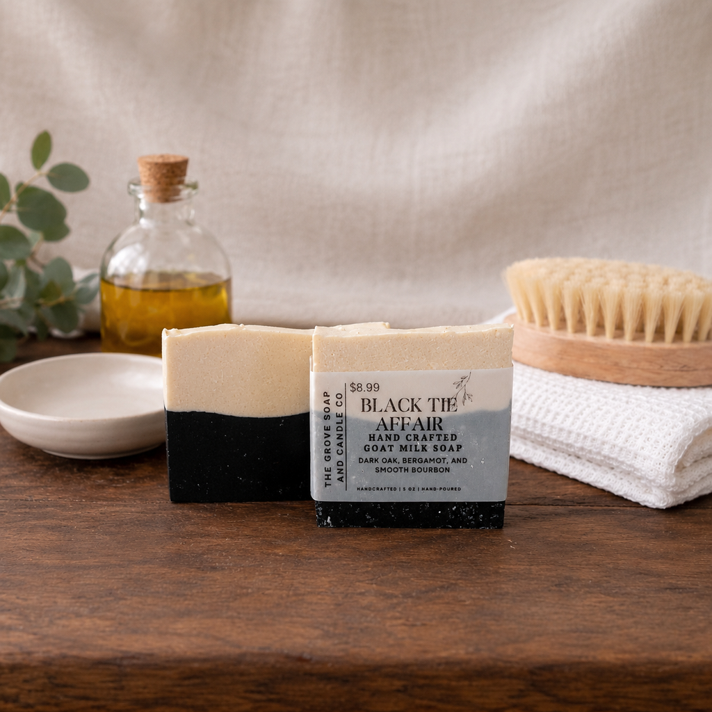 Black-Tie Affair Goat Milk Soap - Luxurious Handcrafted Skincare Solution for Radiant Skin