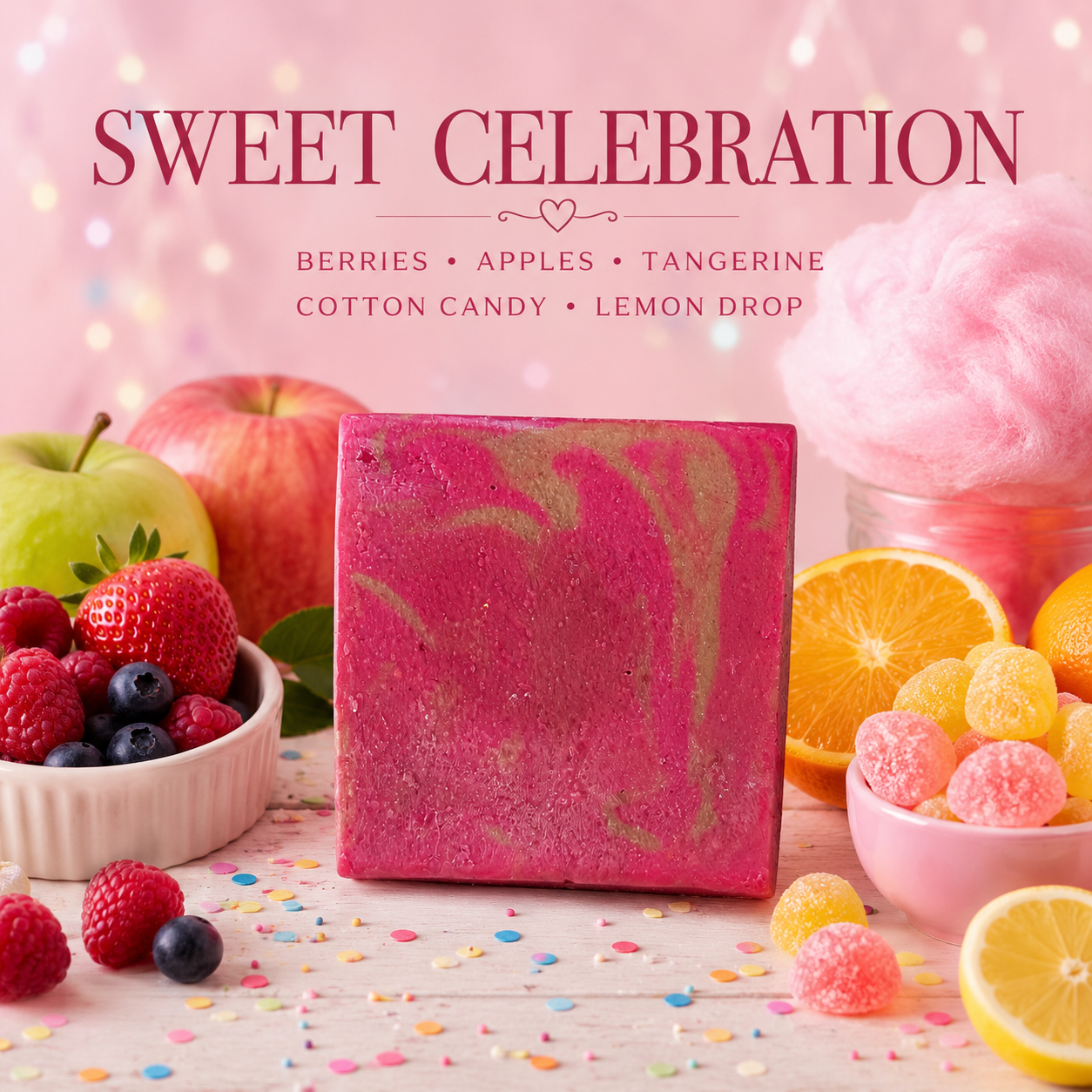Sweet Celebration Goat Milk Soap