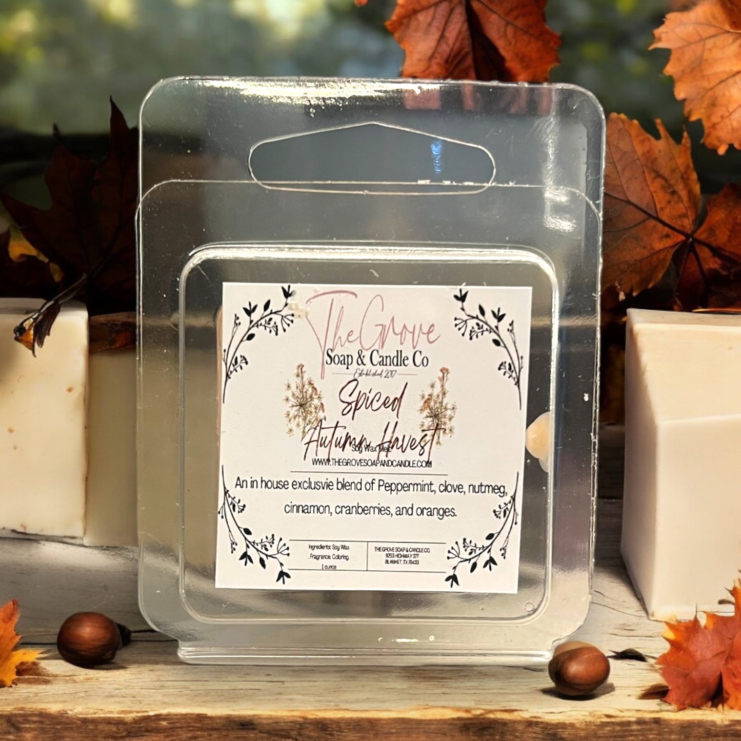 Spiced Autumn Harvest Soy Wax Melt