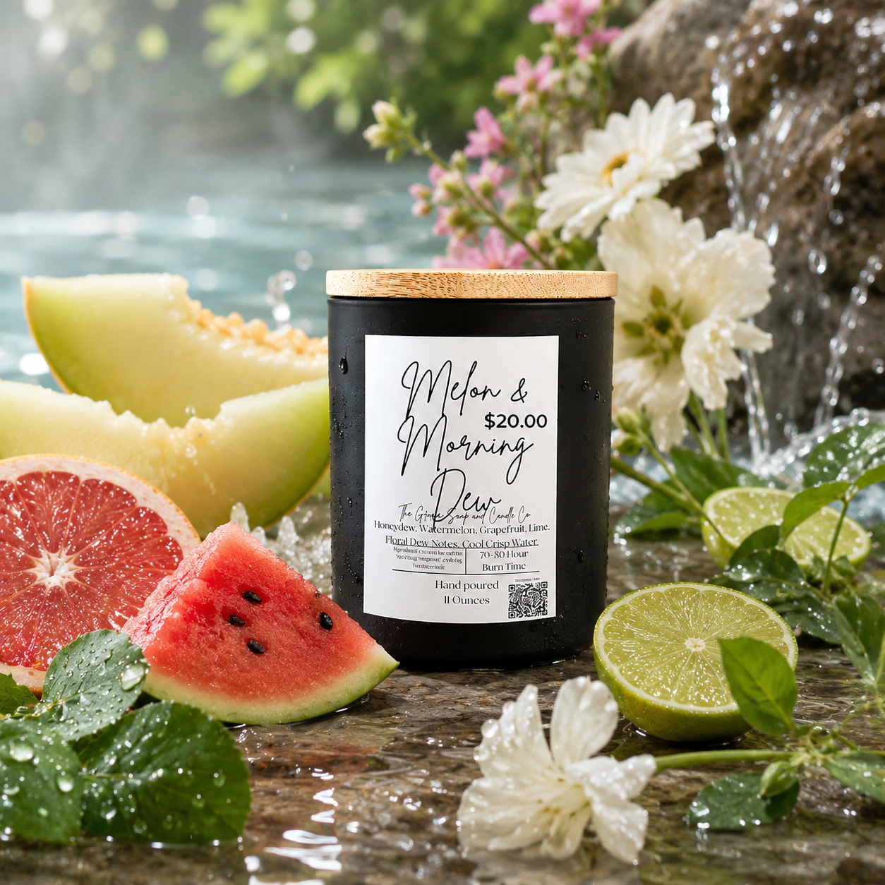 Melon & Morning Dew Candle