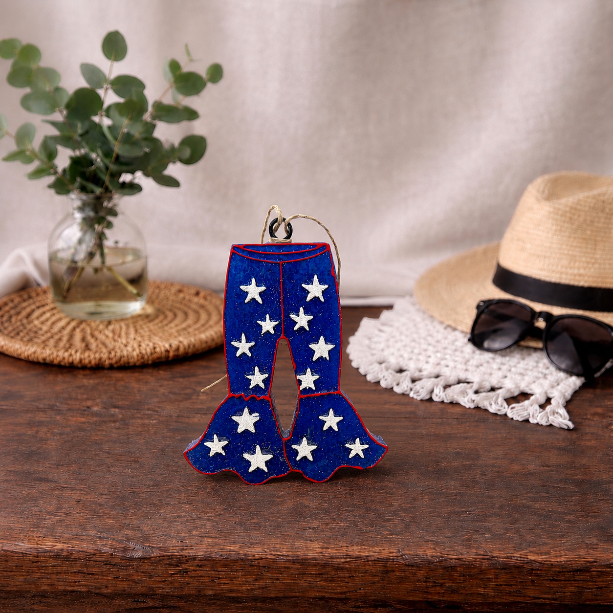 Fancy Pants Car Freshies. Bell bottom glittered car decor