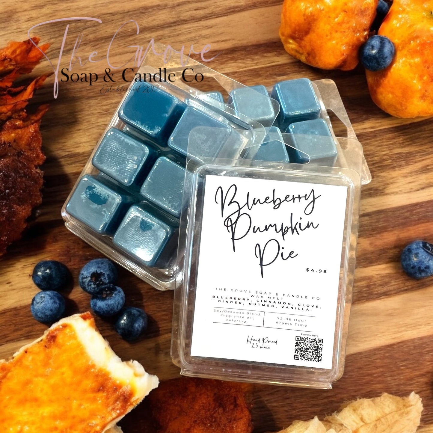 Blueberry Pumpkin Pie Wax Melt