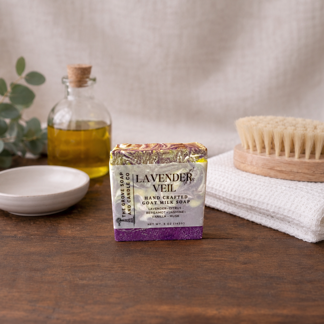 Lavender Veil Goat Milk Soap