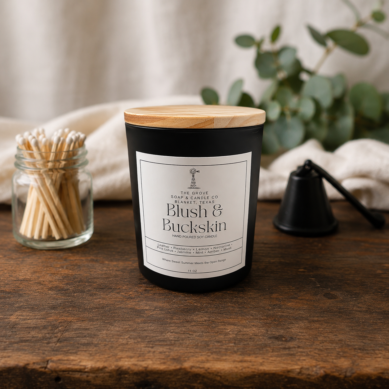 Blush & Buckskin Candle