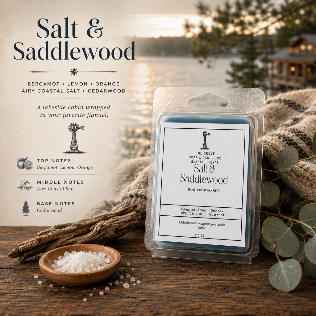 Salt & Saddlewood Wax Melt