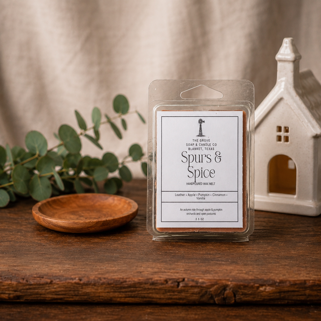 Spurs & Spice – Hand-Poured Wax Melts