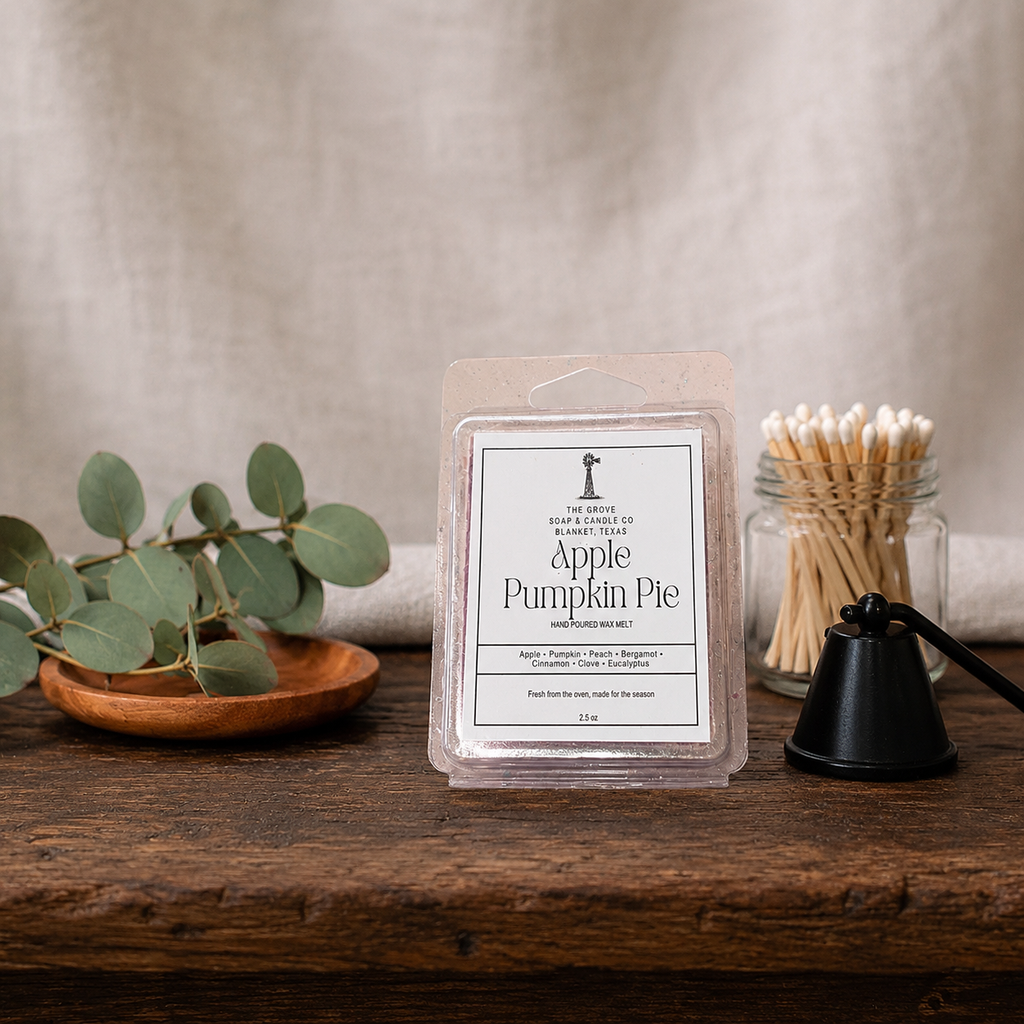 Apple Pumpkin Pie Wax Melt for Cozy Fall Scents