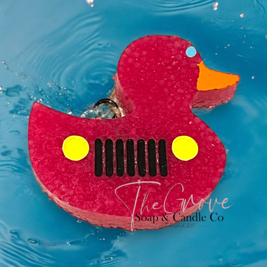 🦆 Got Ducked Car Freshie – Hand-Painted Duck Air Freshener
