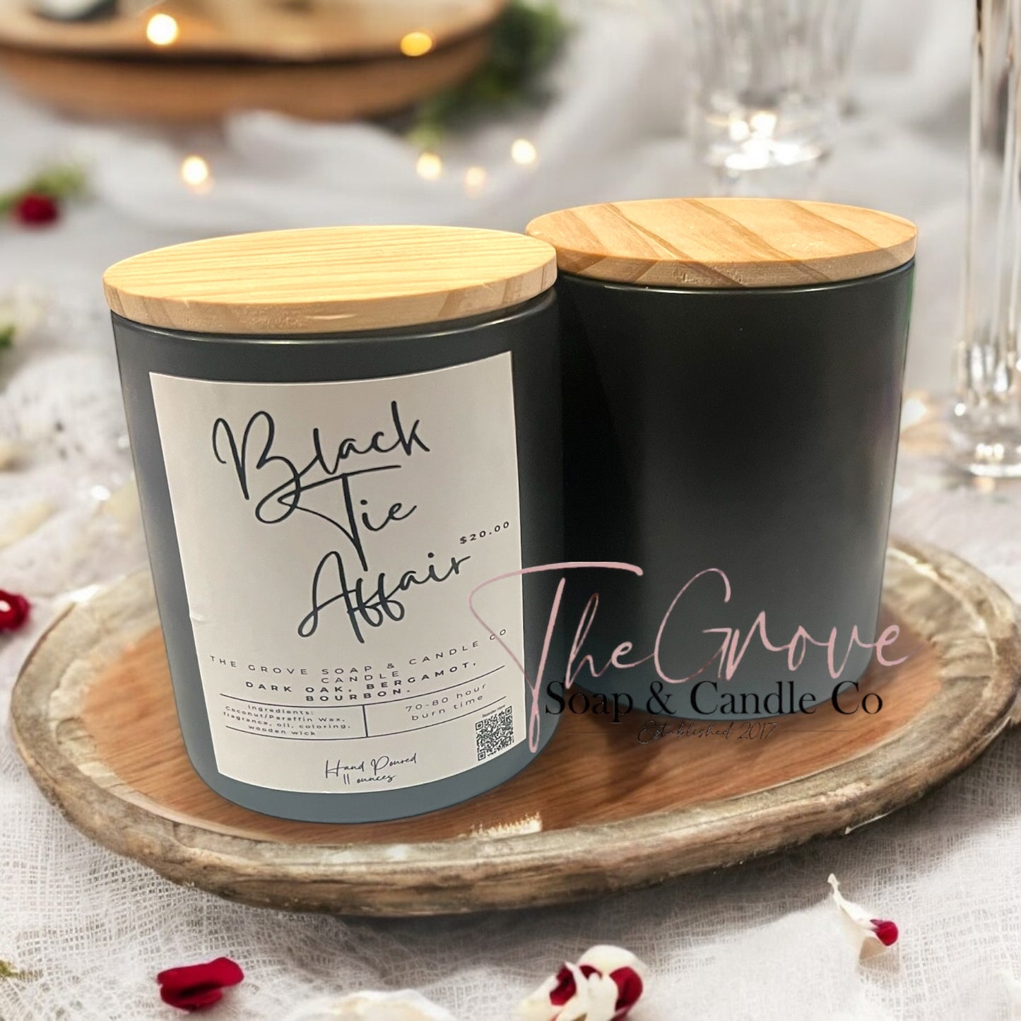 Black tie affair Candle