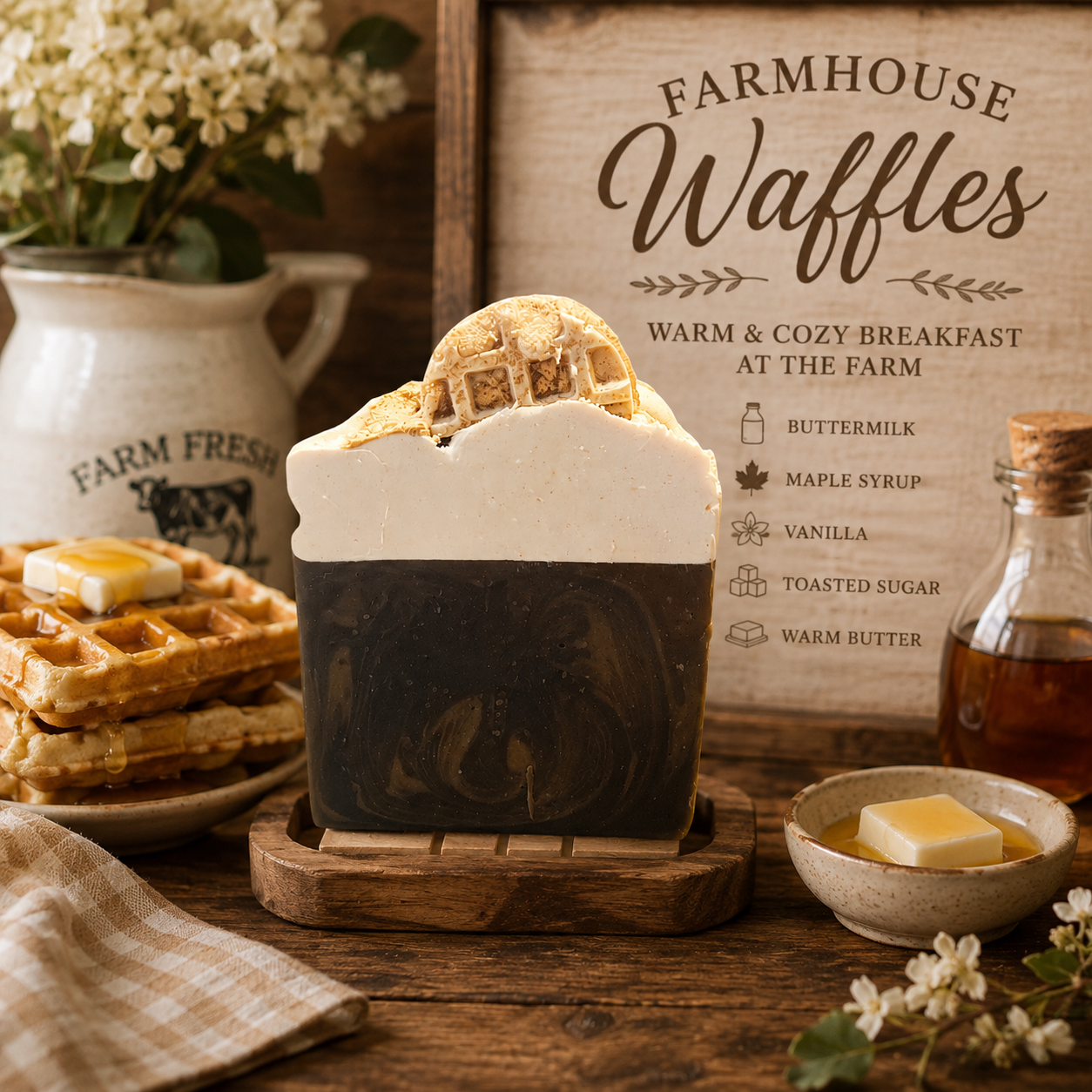 Farmhouse Waffles Goat Milk Soap