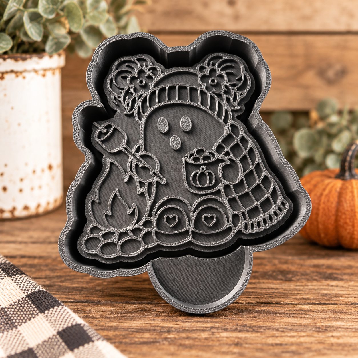 Smore Than a Ghost Silicone Mold
