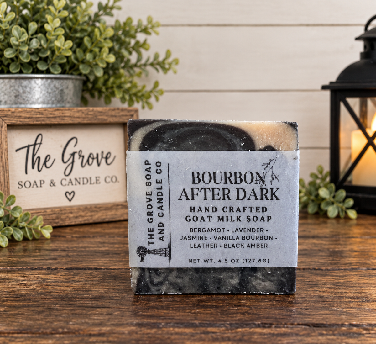 Bourbon After Dark Goat Milk Soap