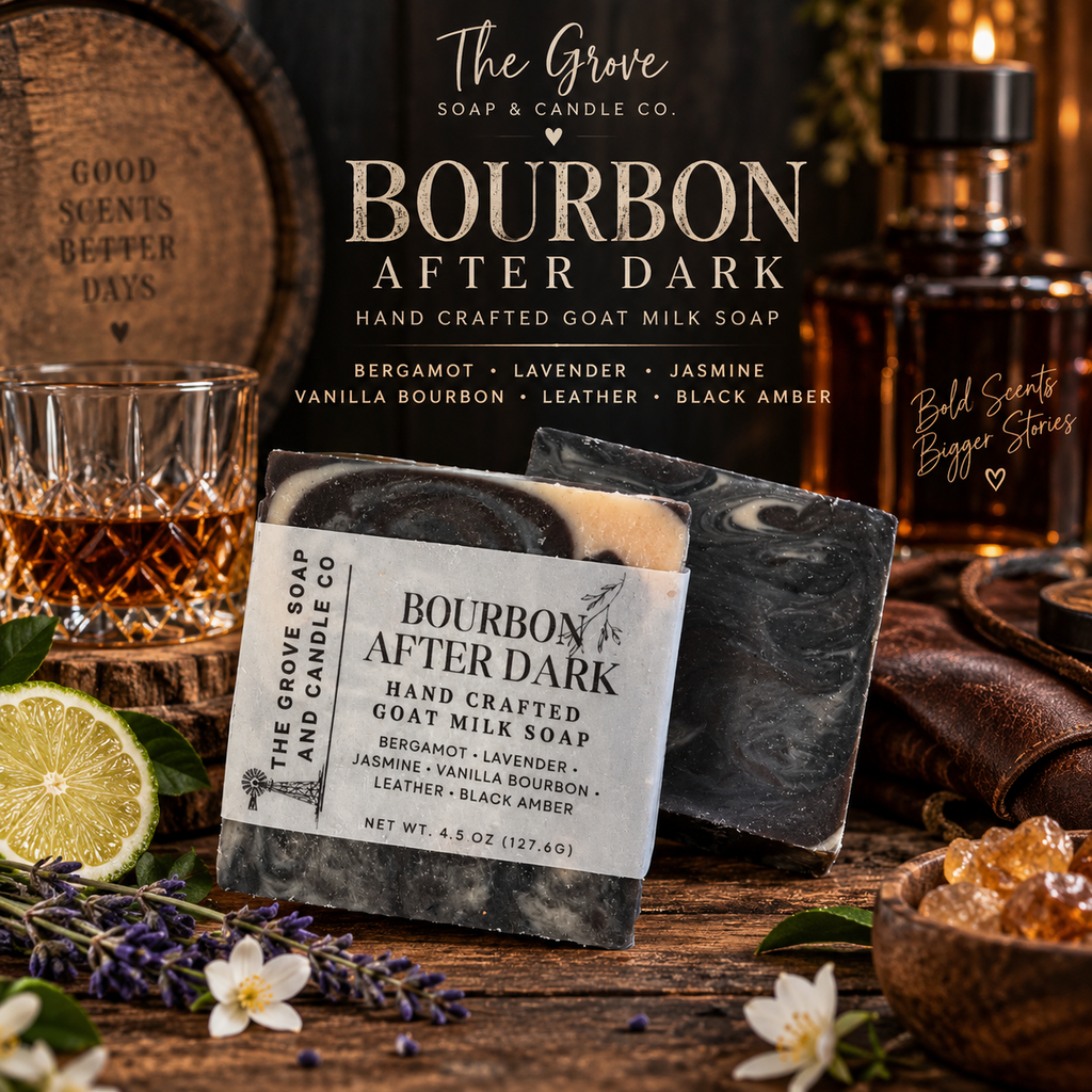 Bourbon After Dark Goat Milk Soap
