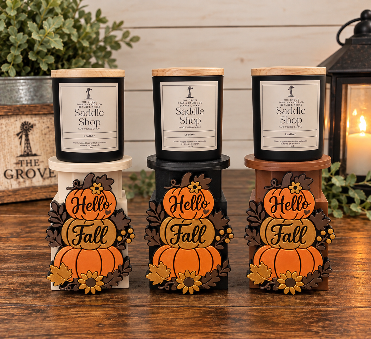 The Candle Perch-Harvest Hello