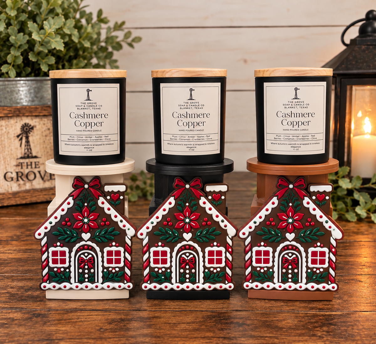 The Candle Perch-The Gingerbread Cottage