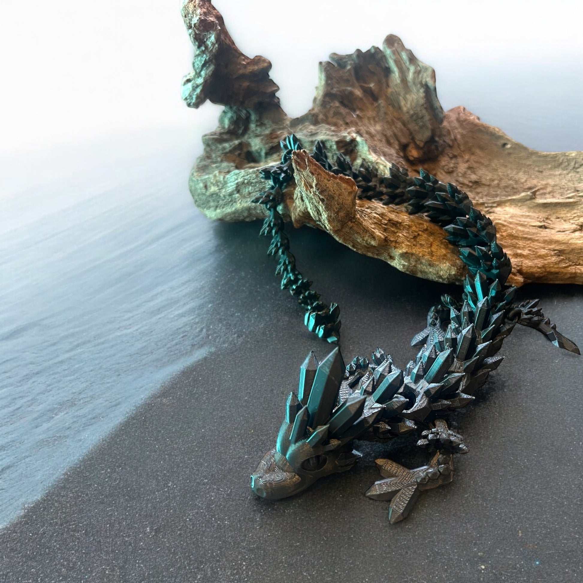 Crystal Dragon 3D Print