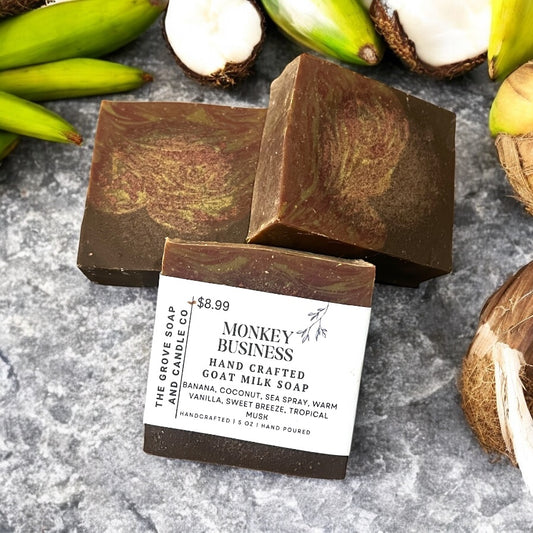 Monkey Business Artesian Goat Milk Soap
