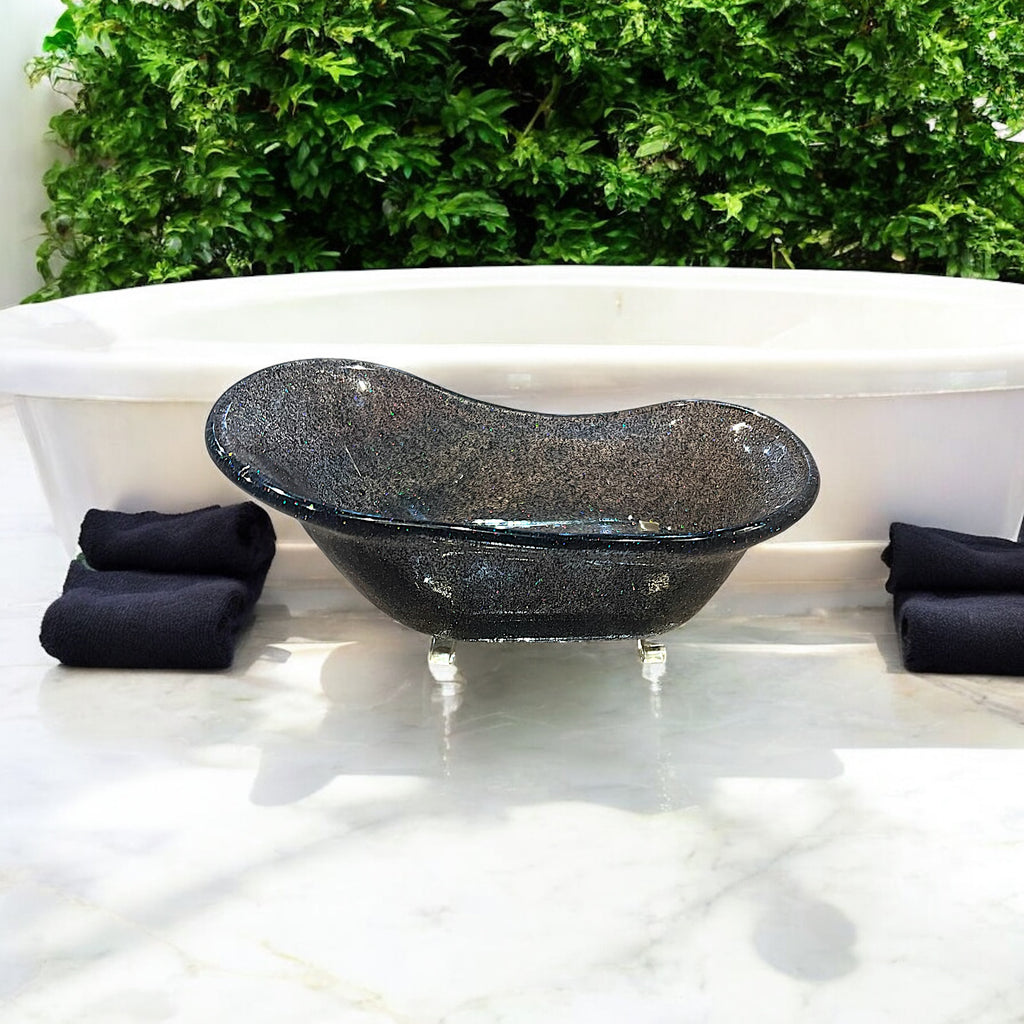 Resin Old Fashion Bathtub Soap Holder