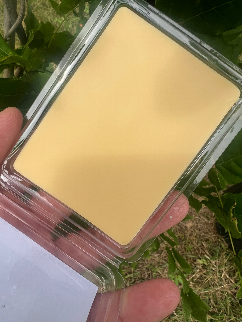 Desert Camo Wax Melts – 2.5oz Soy & Beeswax Blend – Mahogany, Teakwood, Sugared Pear & Spice – 6 Cube Clamshell