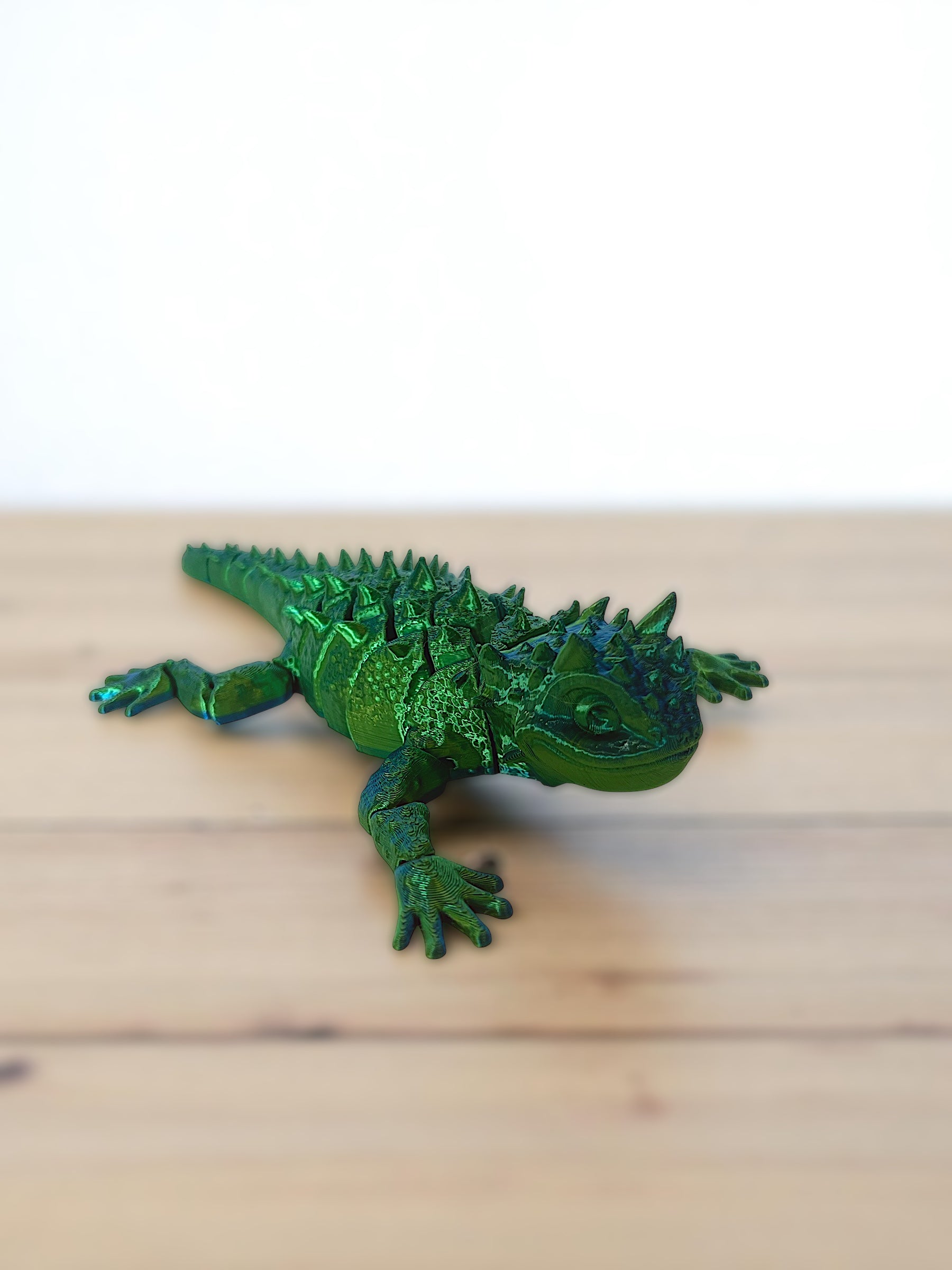 Articulating Texas Horny Toad – Handcrafted 3D Printed Collectible
