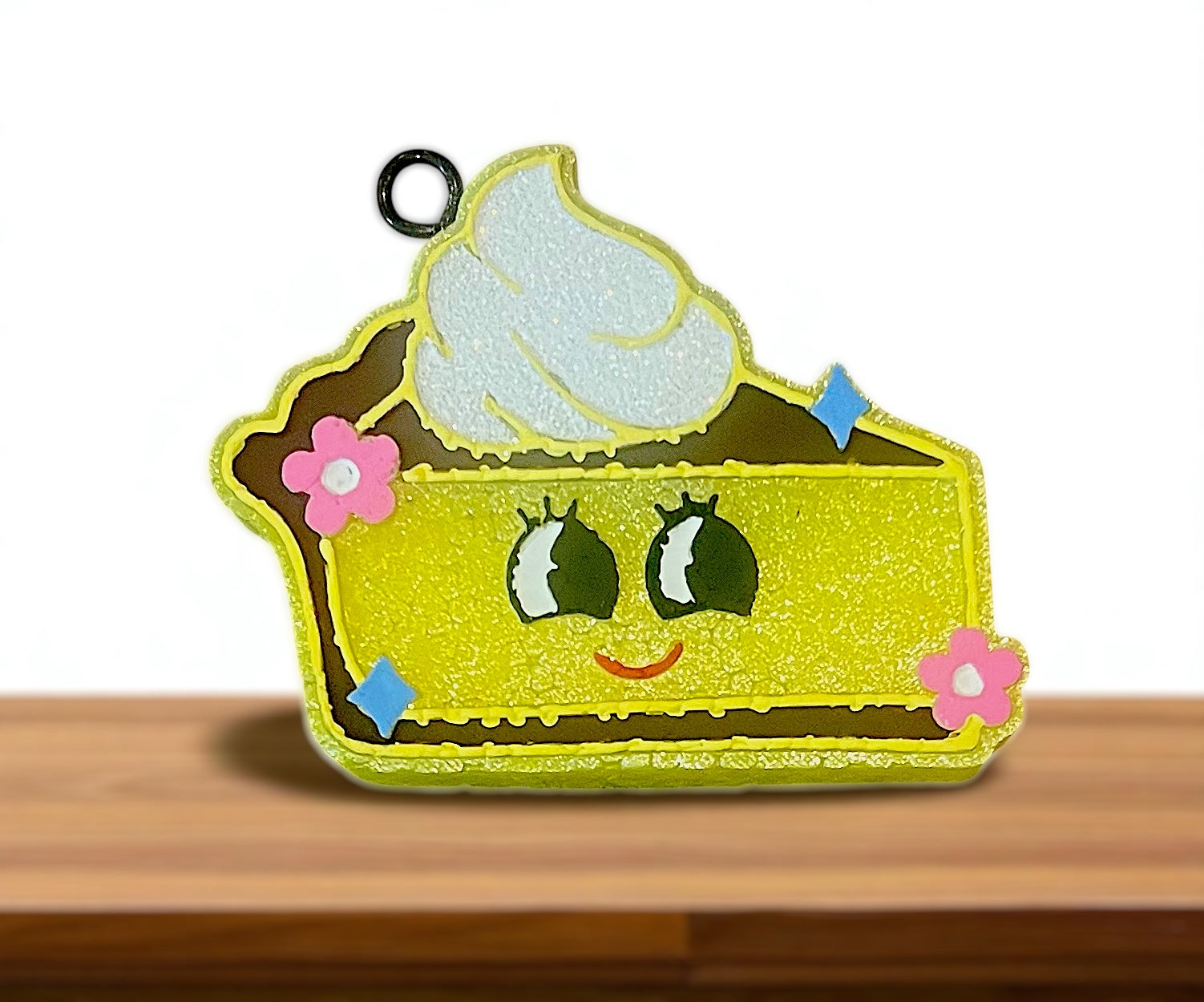 Pie in Your Face Car Freshie – Hand Painted, Scented Car Air Freshener