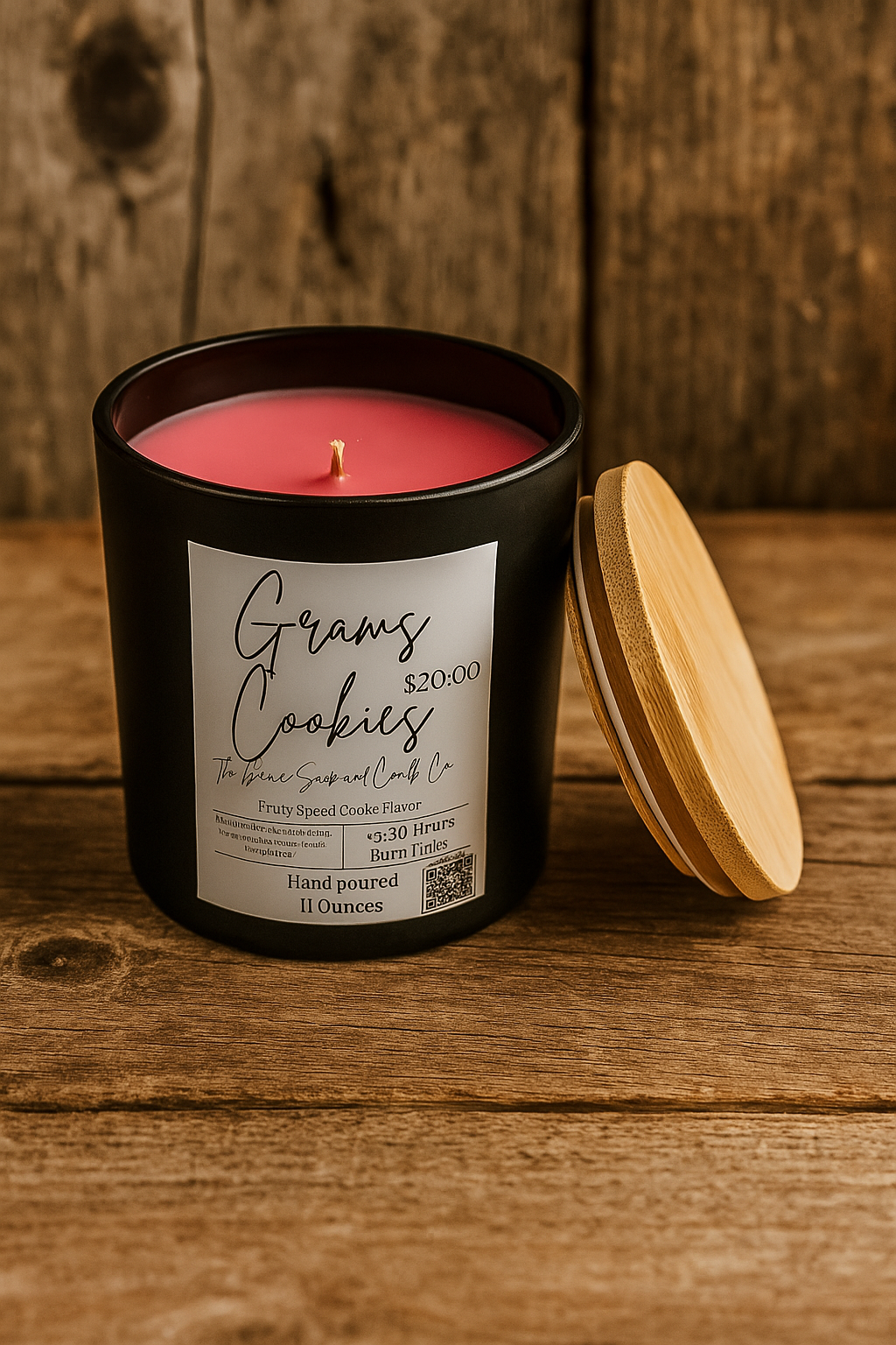 Grams Cookies Candle - Pure Indulgence in Every Scent